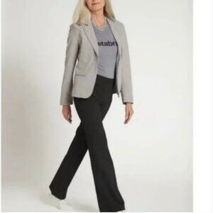 Betabrand Black Boot-Cut | Classic Dress Pant Yoga Pants Size 2XL